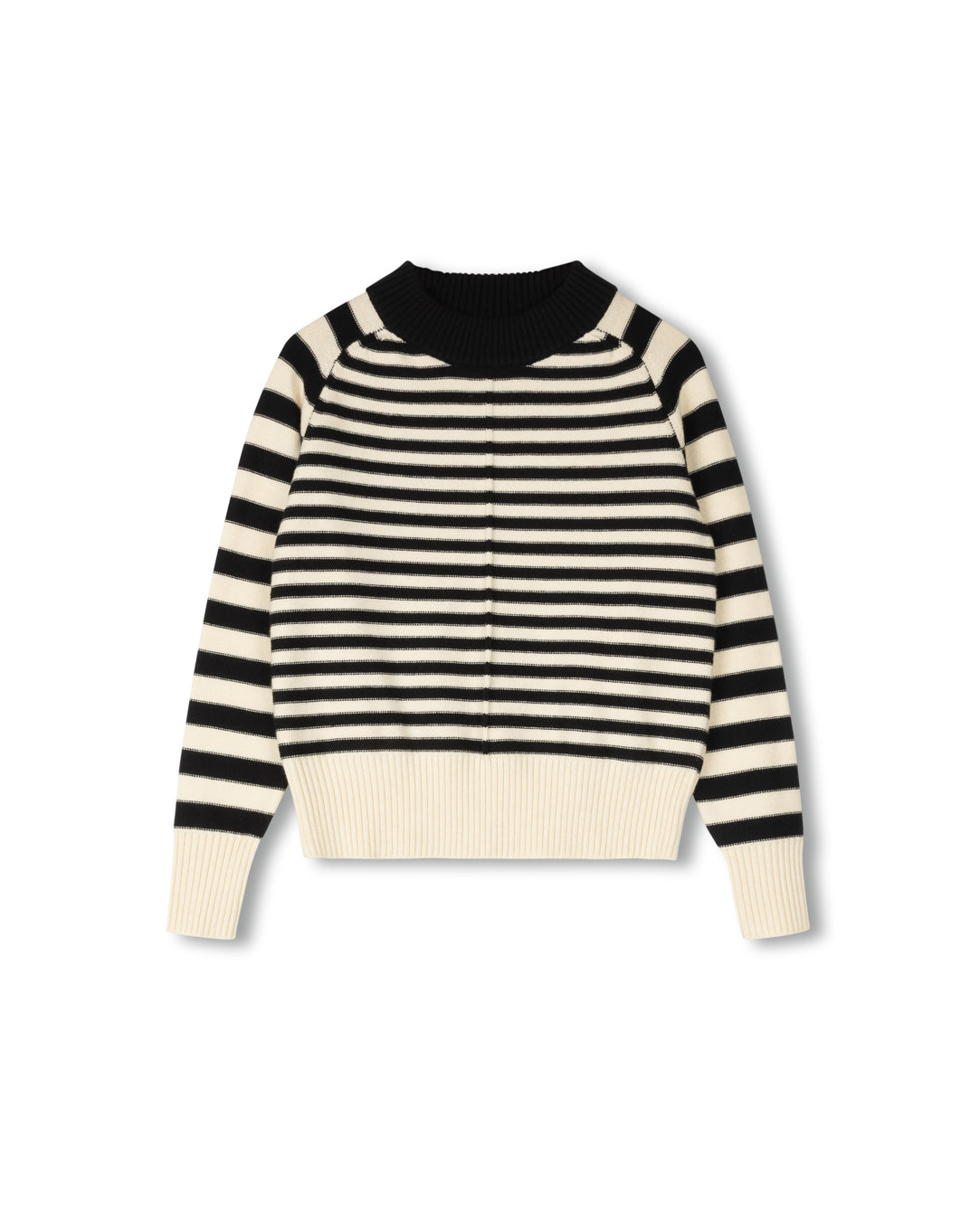 Contrast Stripe Sweater