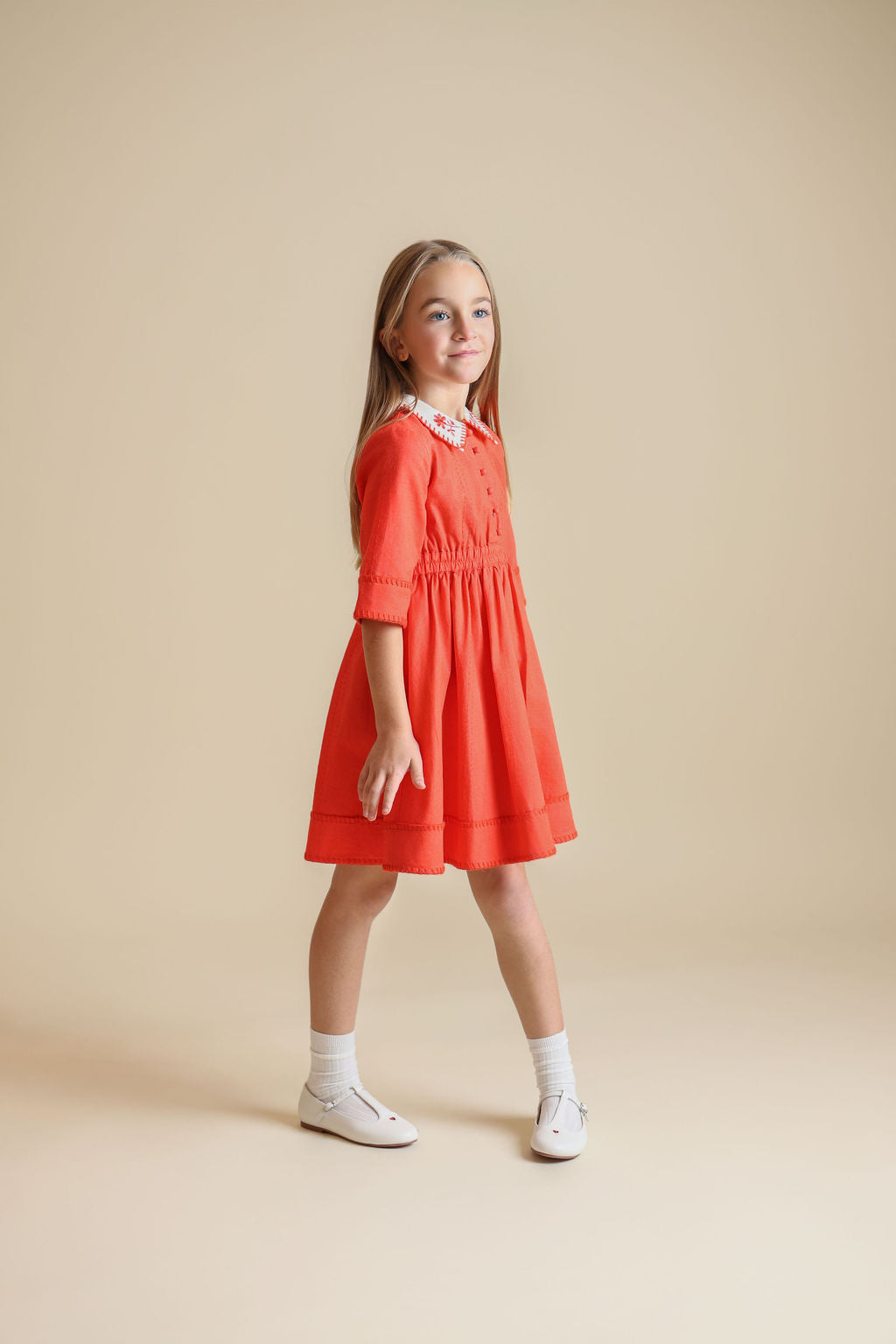 Rebecca Detailed Stitch Dress - Junees