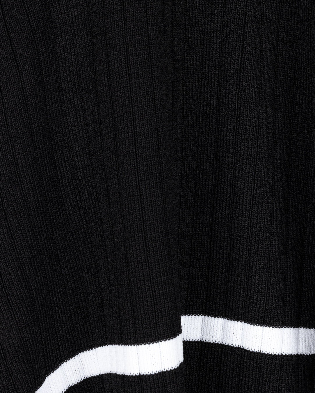 Side Stripe Knit Sweatshirt