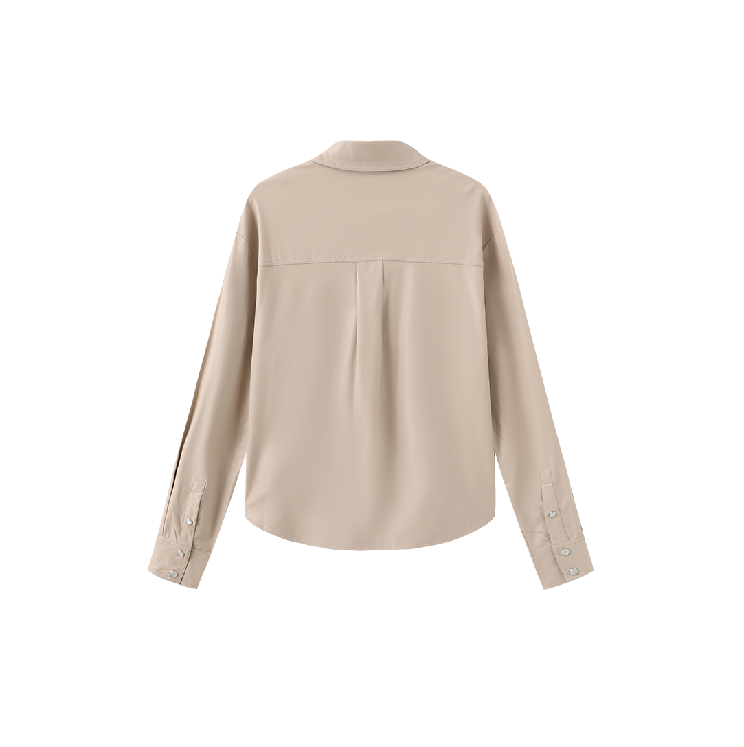 Leather Blouse