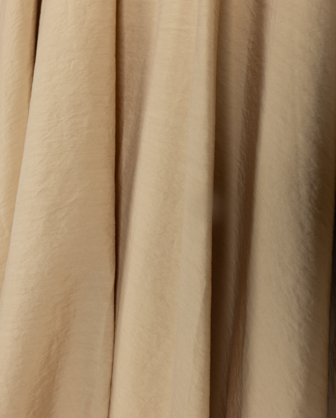 Belted Crinkle Skirt