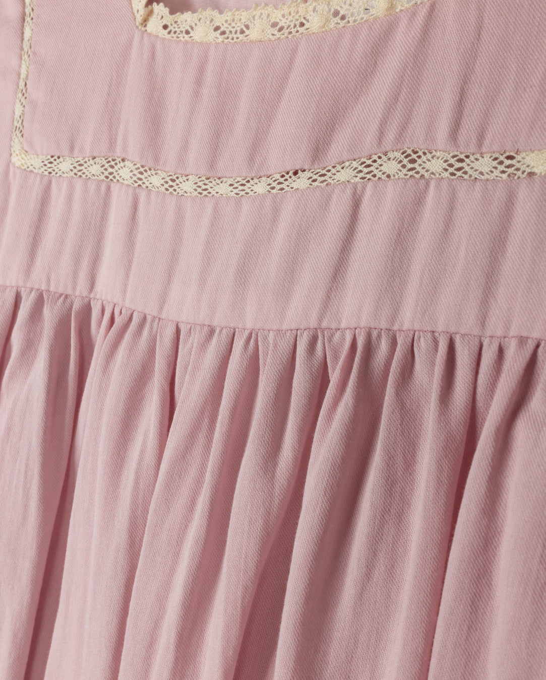 Linen Lace Trim Jumper