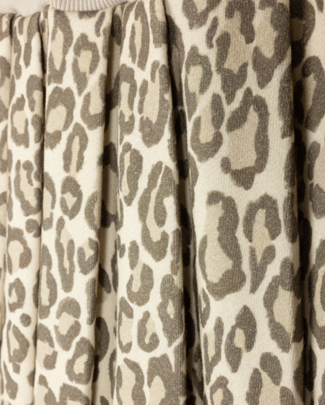 Tess Sweatshirt Pleated Pull On Skirt