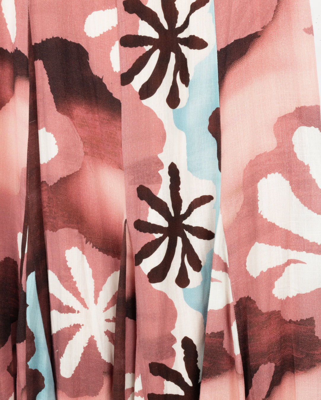 Printed Maxi Flair Skirt