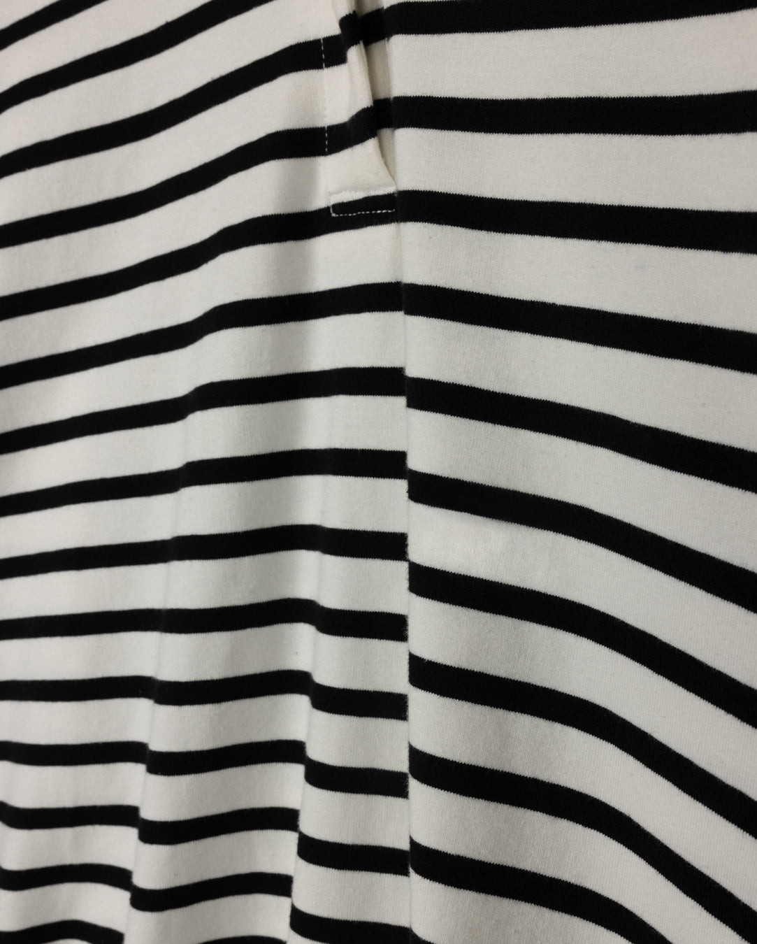 Pique Collar Stripe Tee