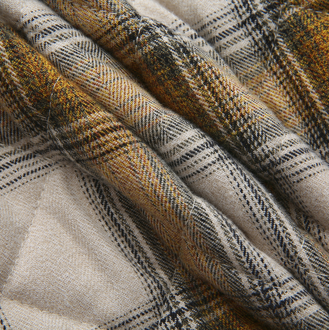 Quilted Plaid Jumper