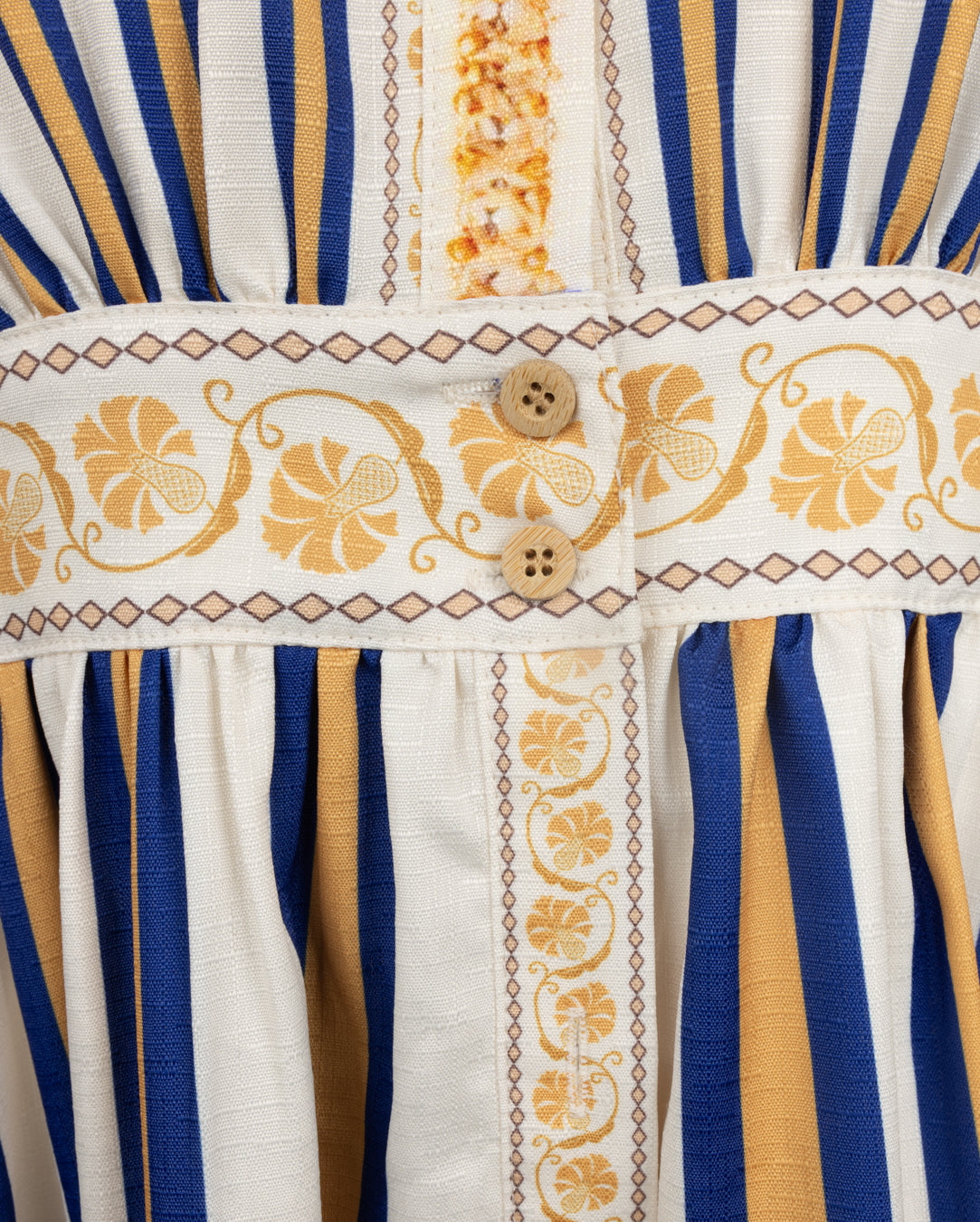 Deco Puff Sleeve Maxi Dress