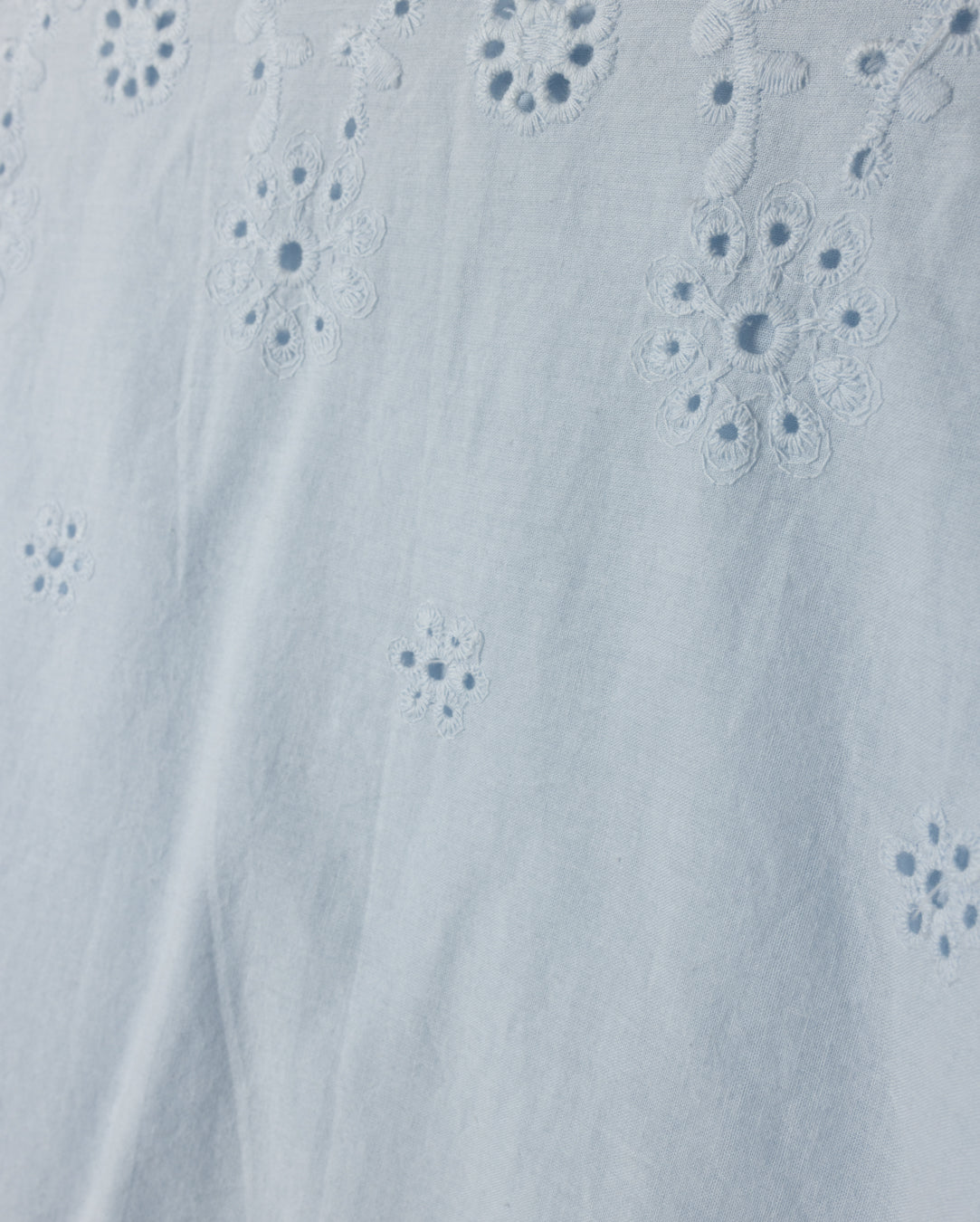 Soft Textured Eyelet Blouse