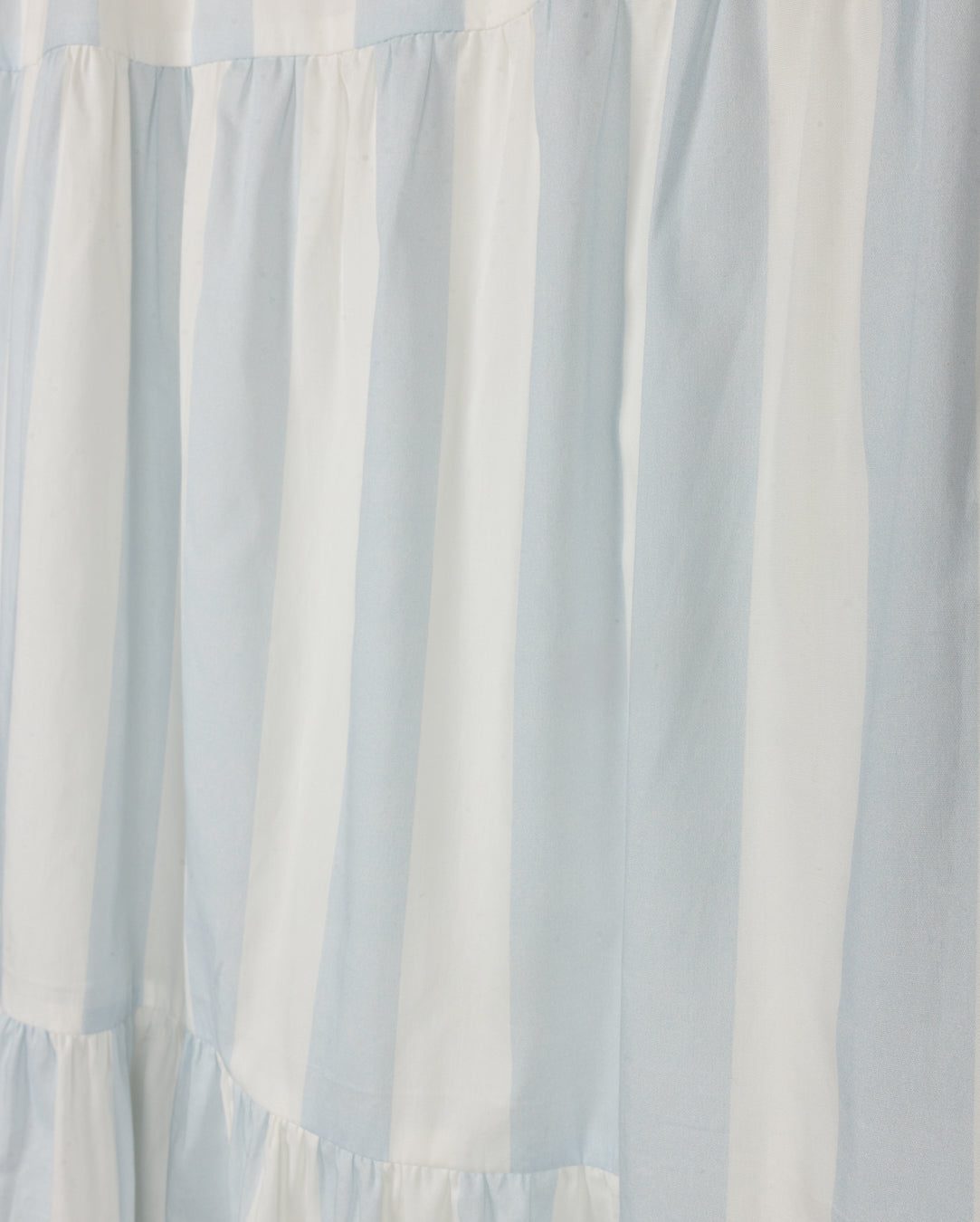 Striped Cotton Maxi Skirt