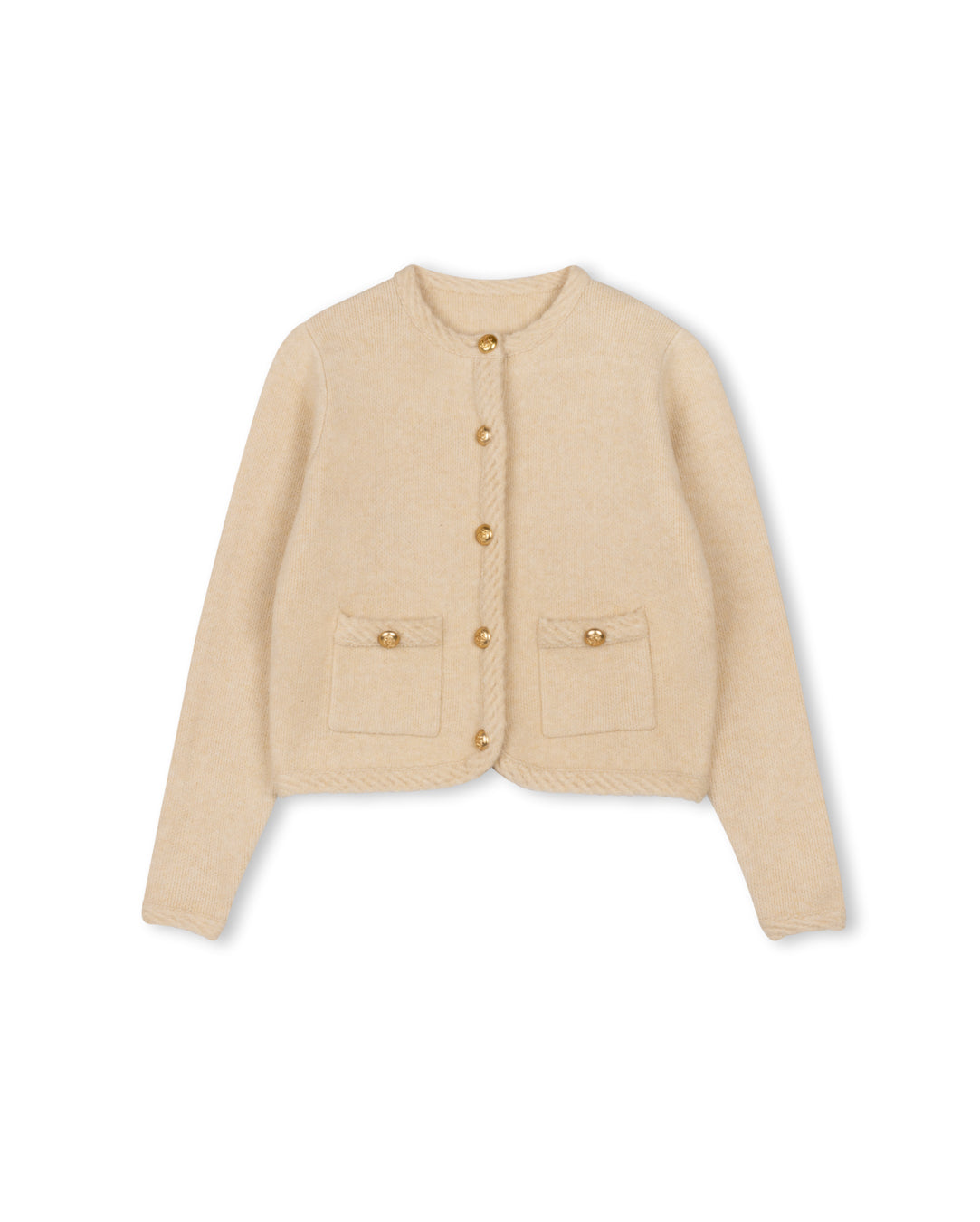 Textured Knit Jacket W-21467