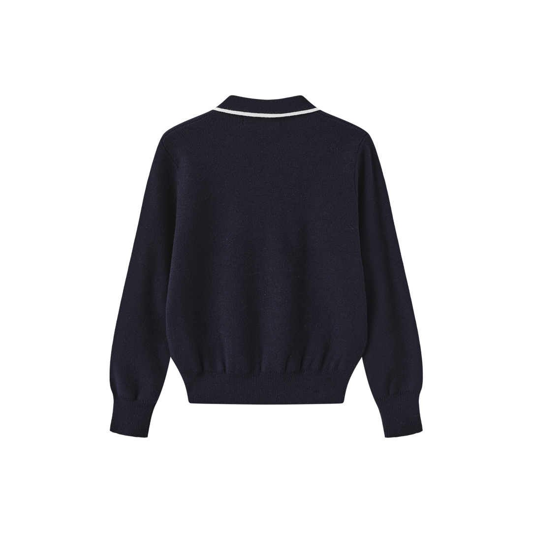 Kody Knit Trimming Sweater