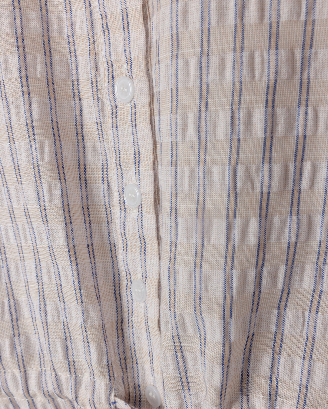 Plaid Striped Blouse