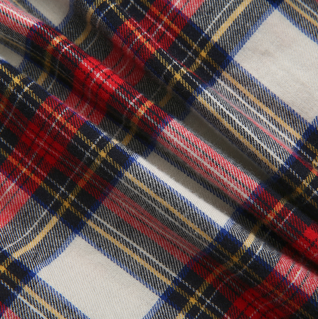 Fenny Plaid Shirt Dress