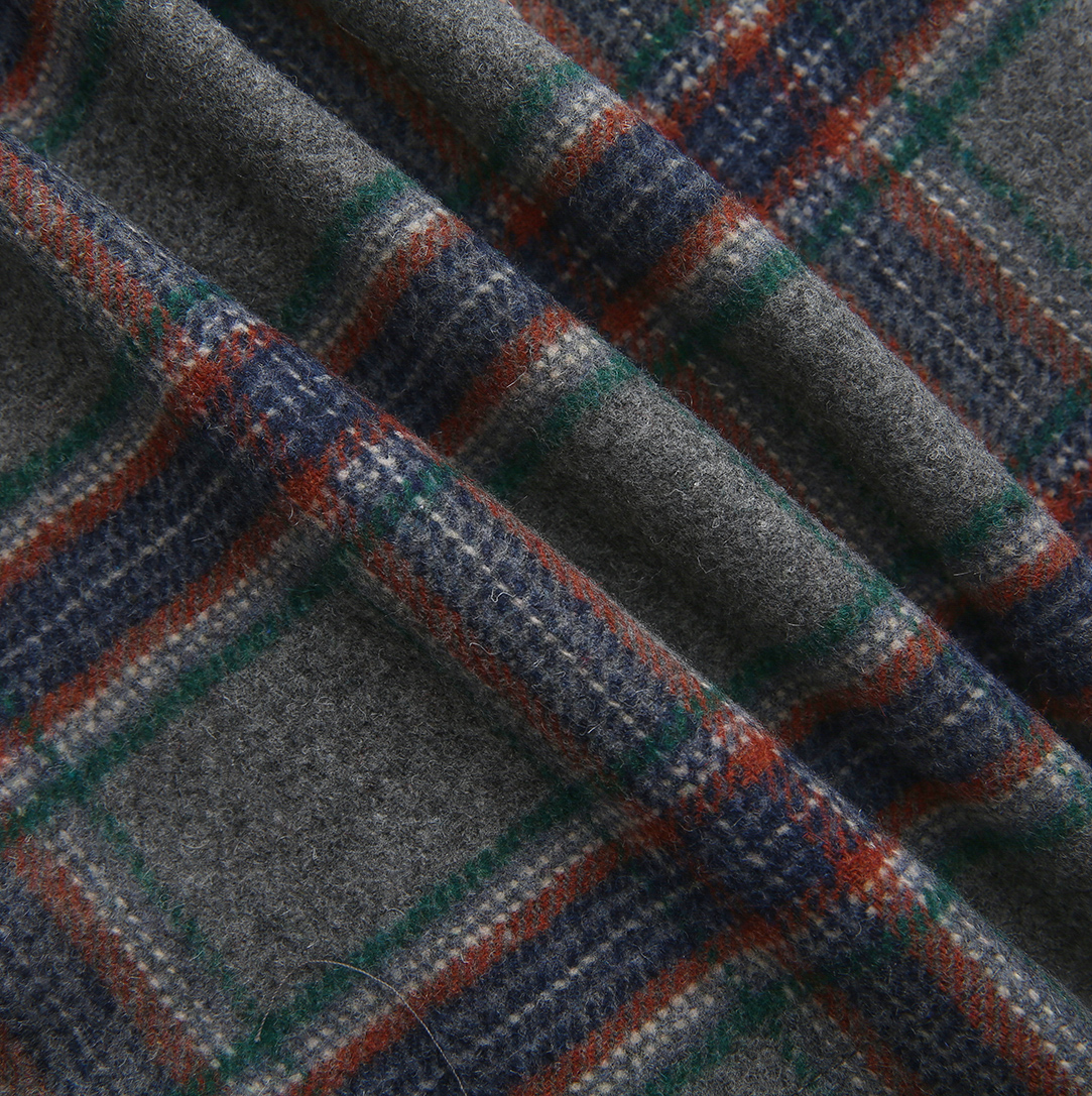 Fink Plaid Wool Jumper