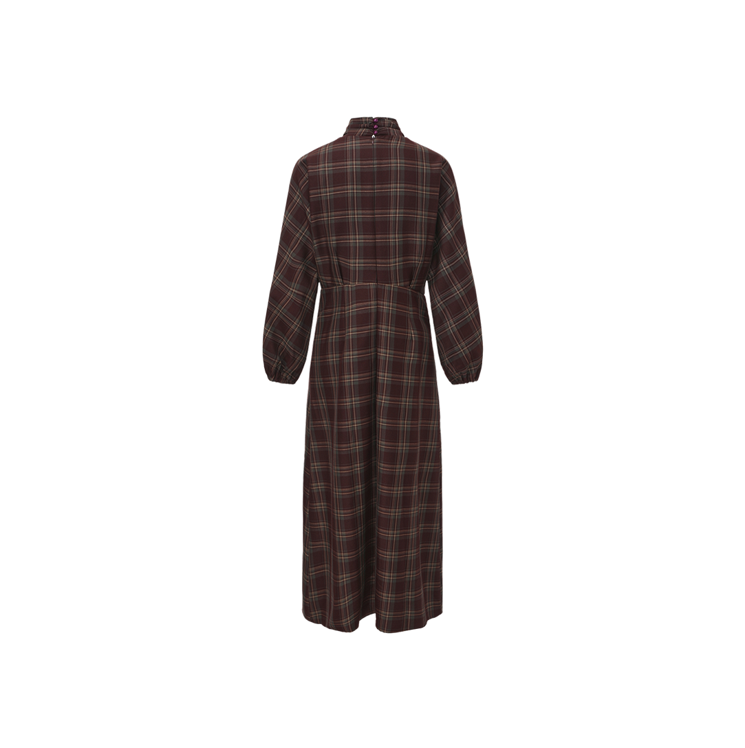 Plaid Waisted Dress