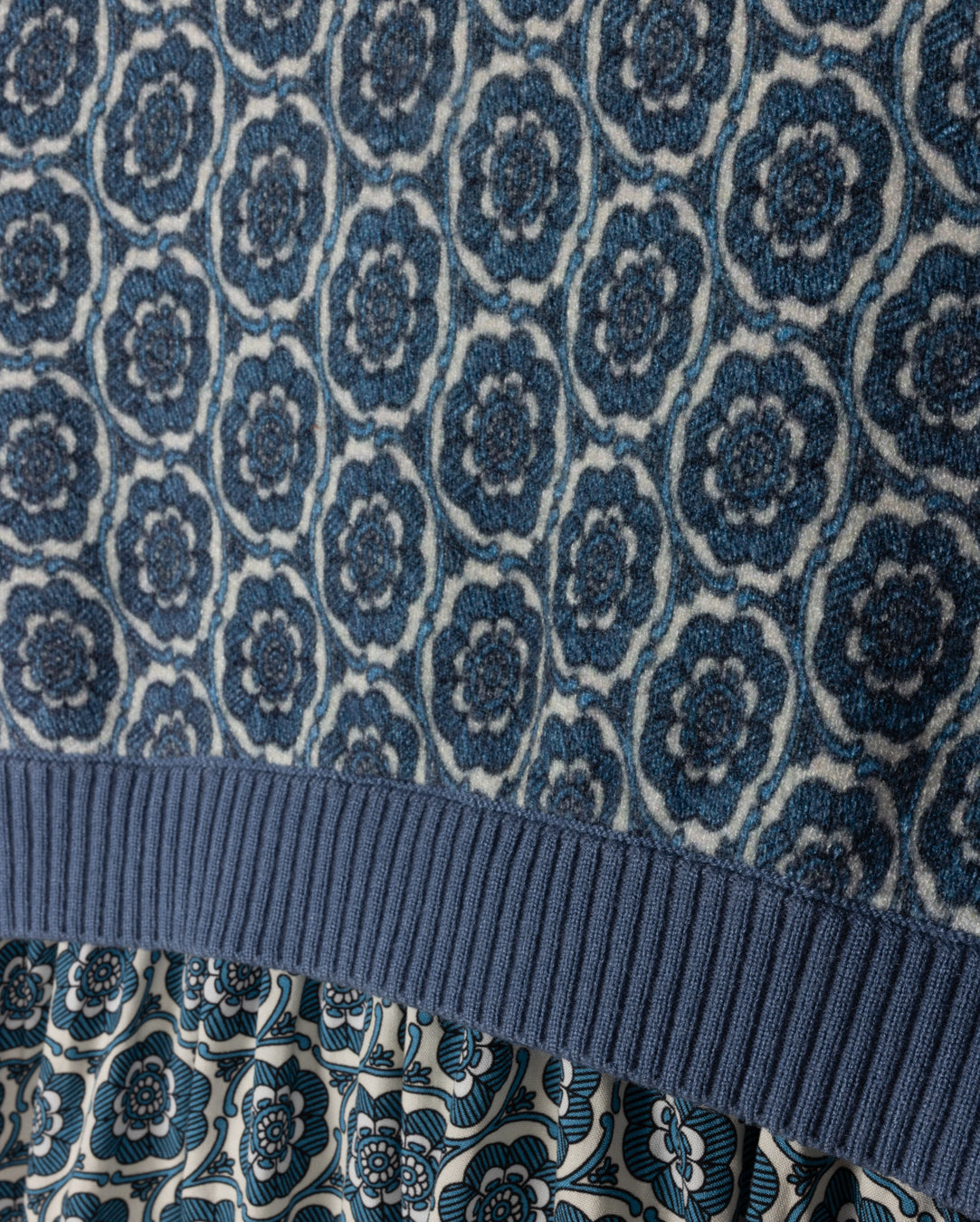 Bronco Floral Dress With Vest C-21246