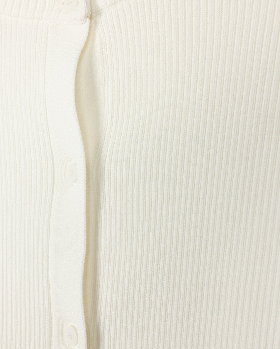 Silk Ribbed Knit Cardigan