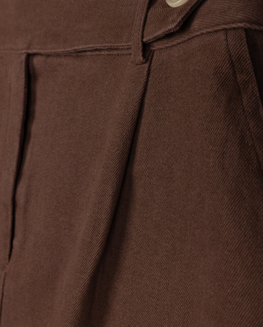 Button Waist Detailed Denim Skirt