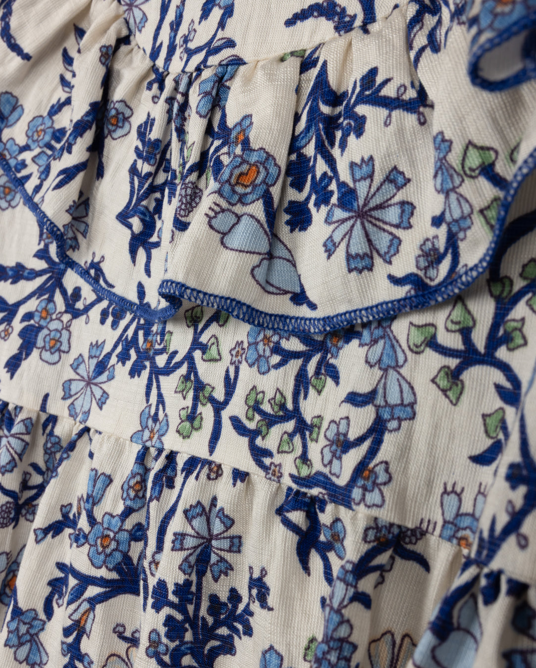 Garden Printed Ruffle Romper