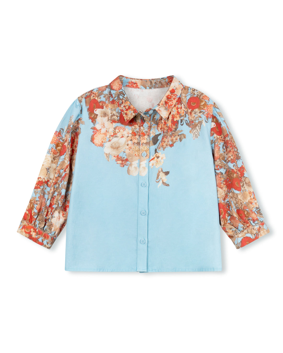 Rafi Floral Printed Blouse