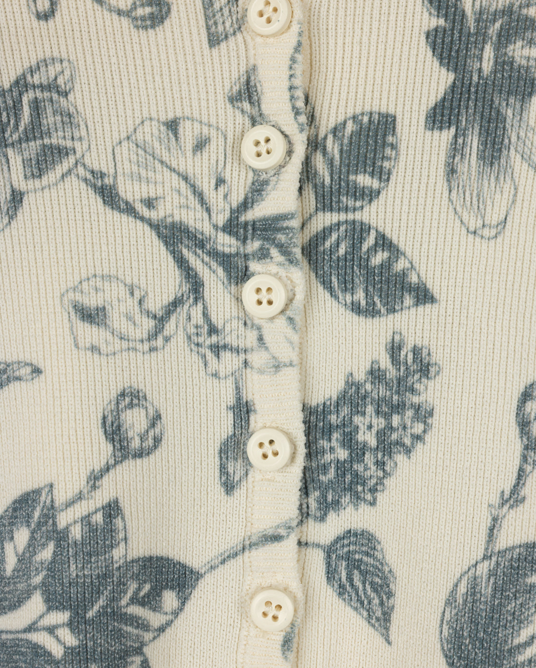 Floral Thin Knit Cardigan