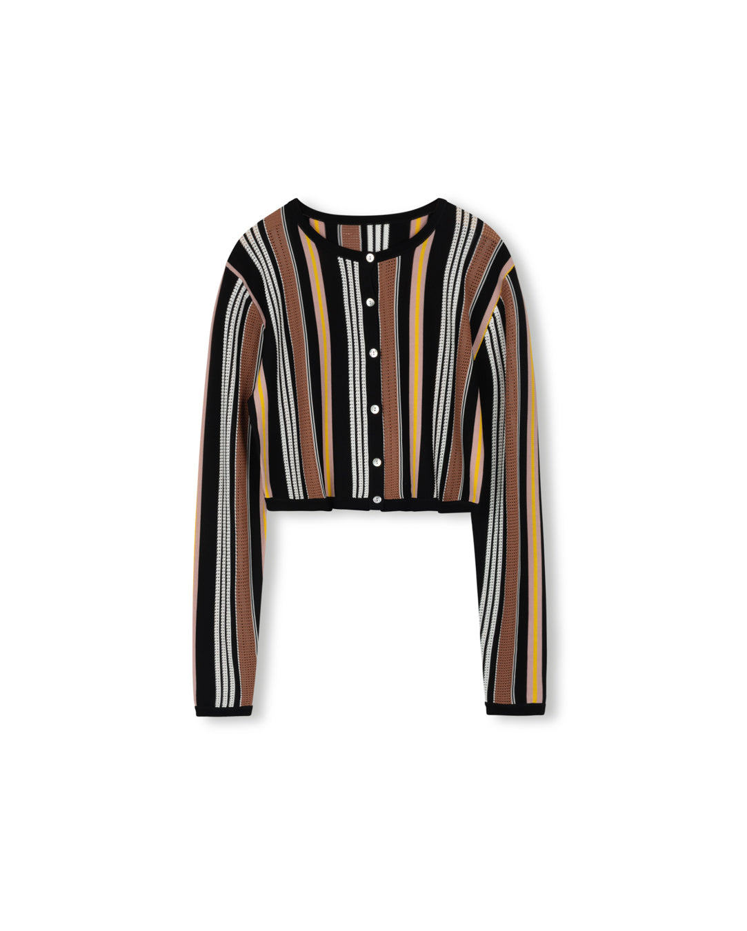 Stripe Cardigan.