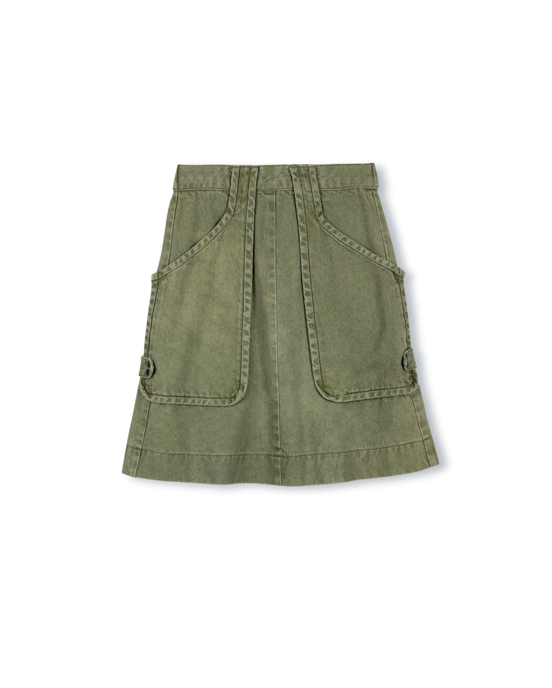 Denim Pocket Detail Skirt - Junees