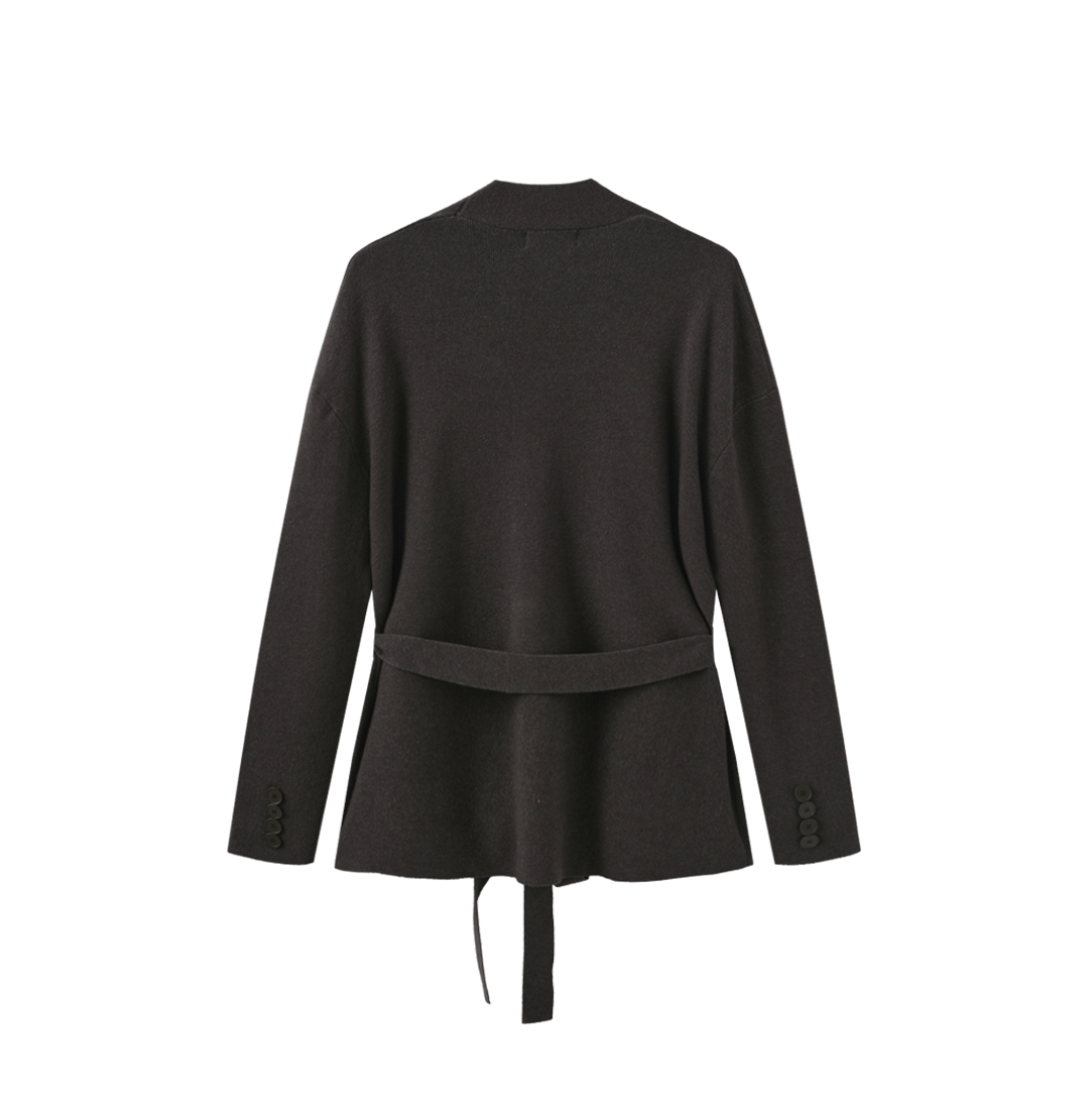 Lewis Knit Style Belt Blazer