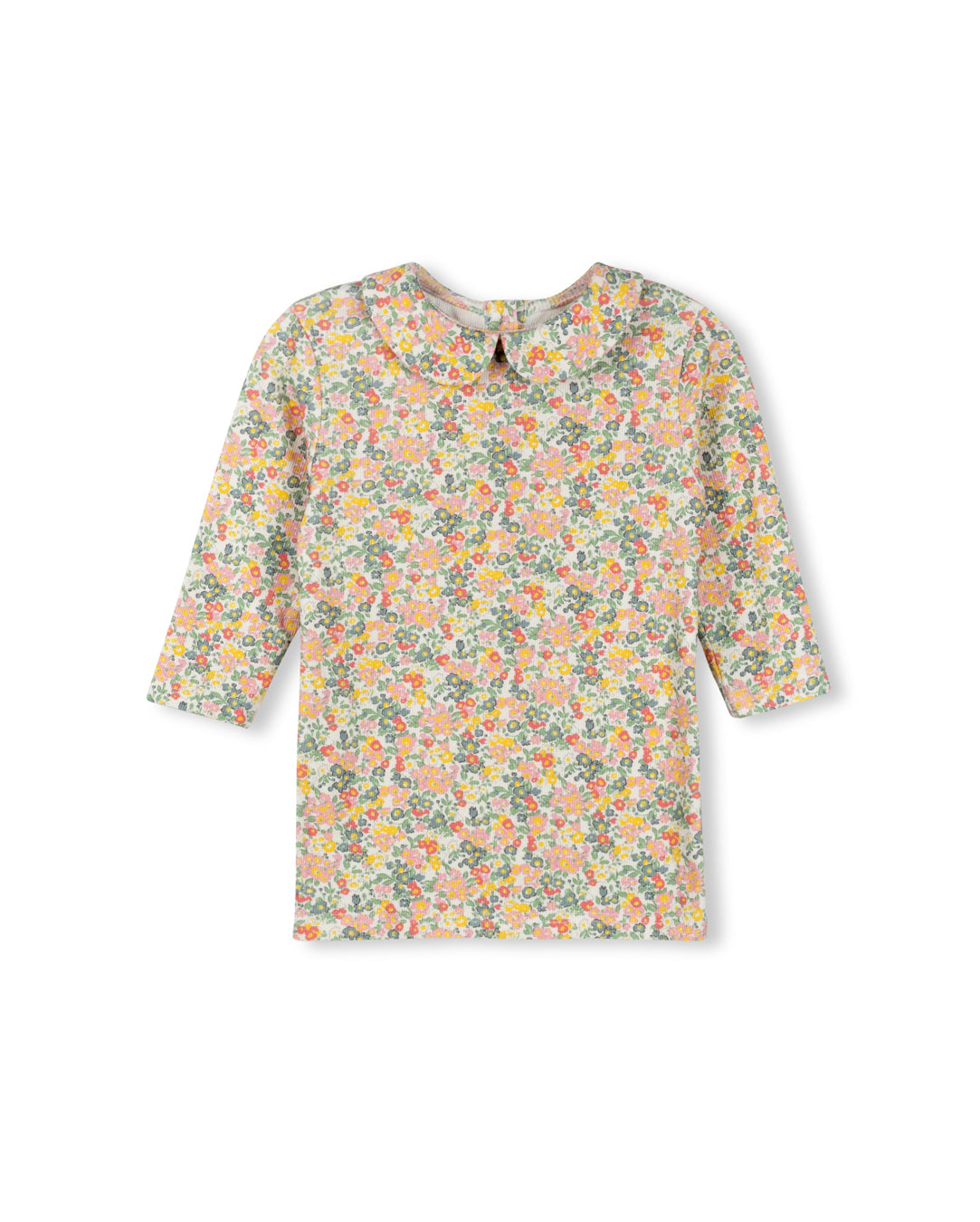 Ribbed Collared T-shirt - Junees