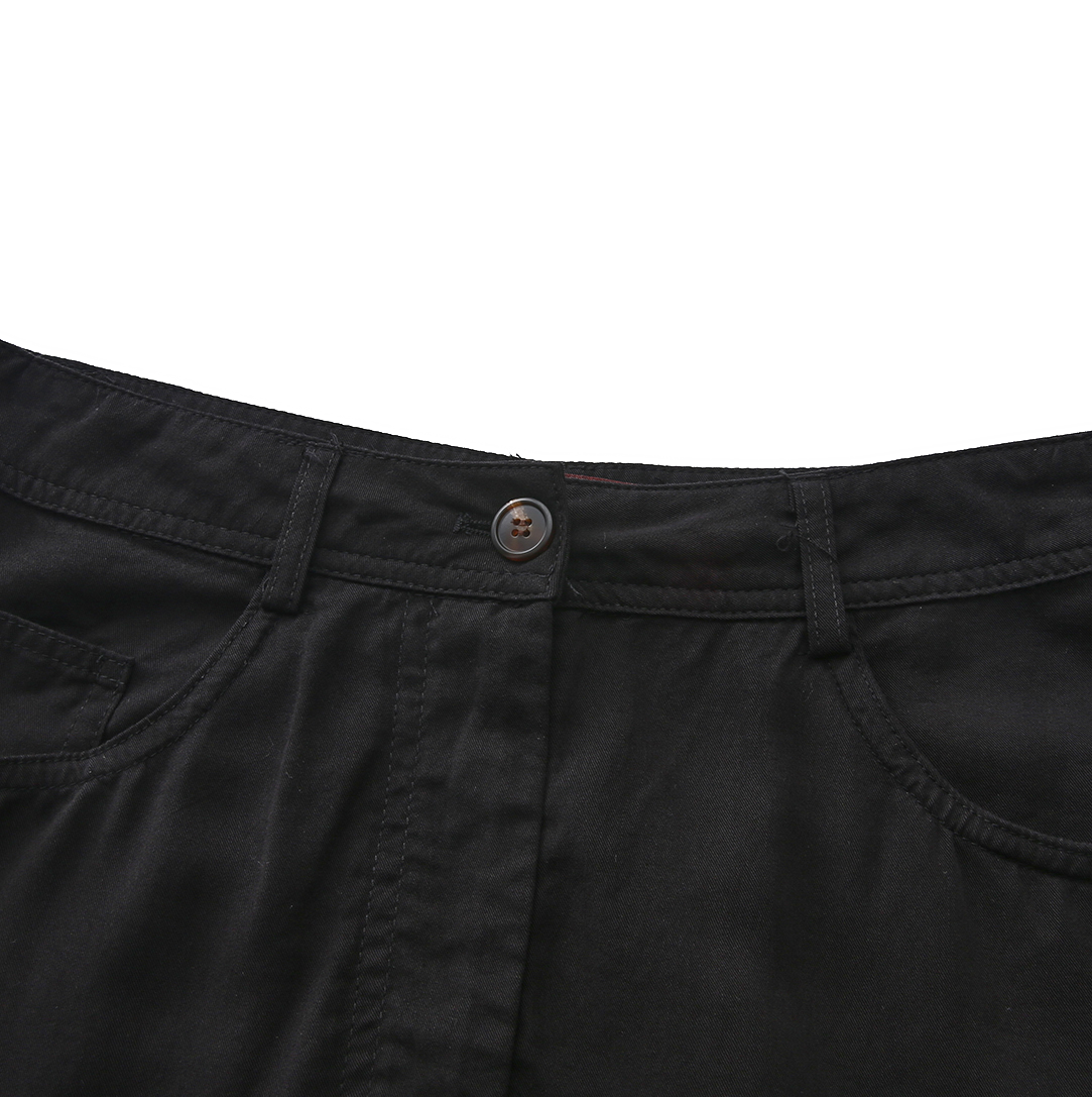 Straight Fly Front Skirt