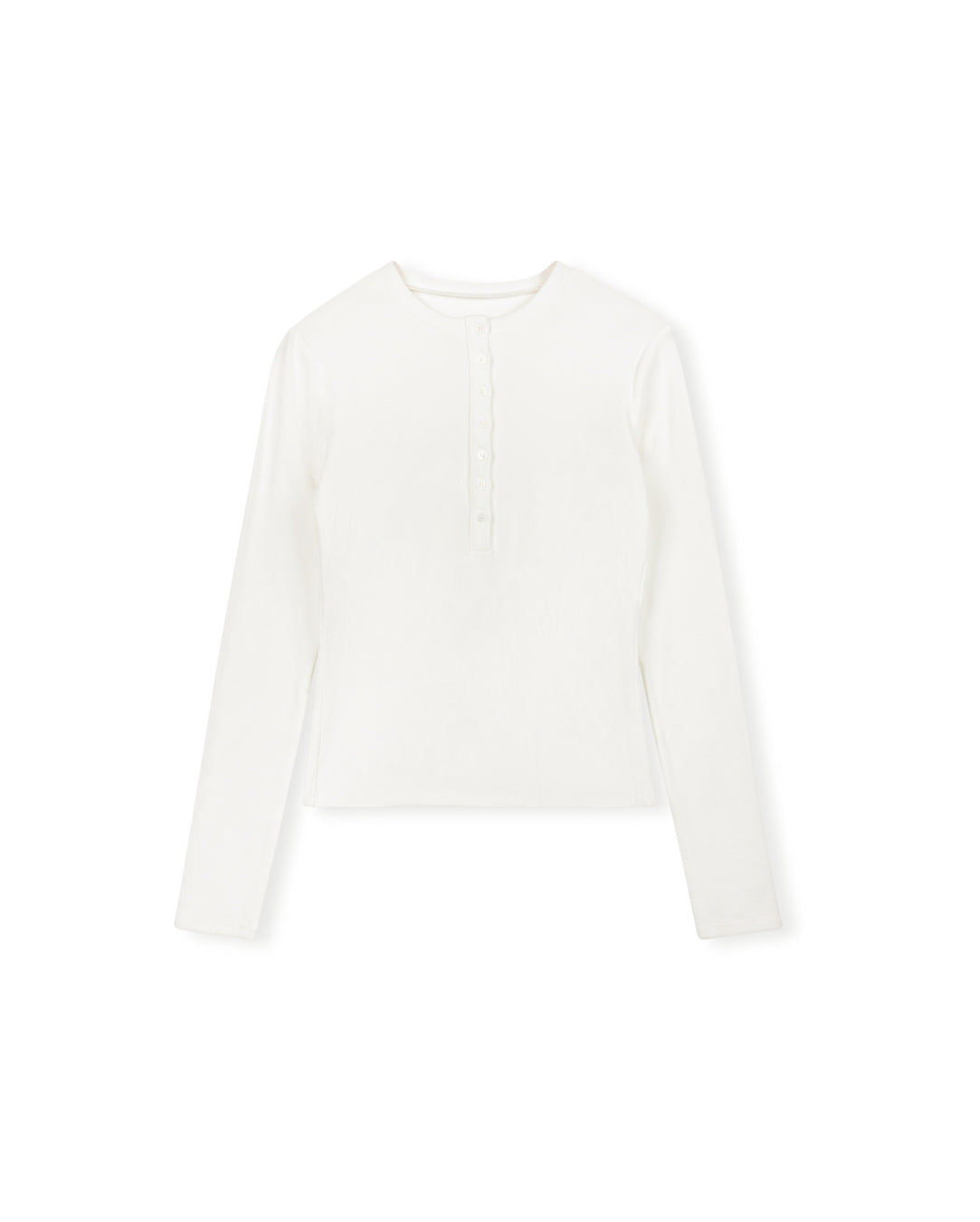 Button Down Rib Tee - Junees