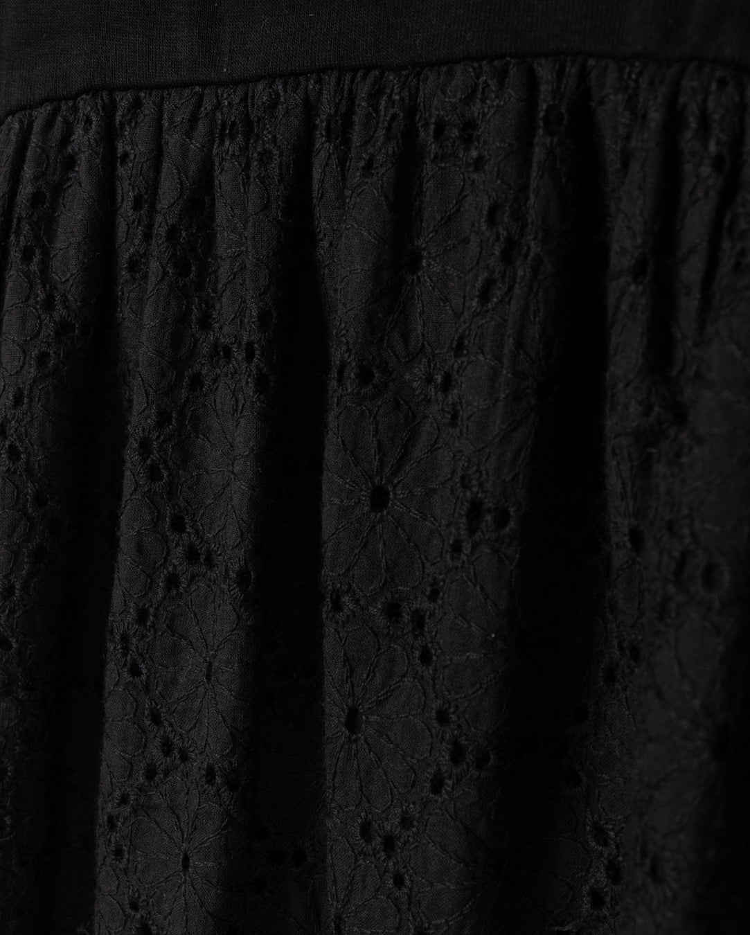 T-shirt And Eyelet Maxi Robe