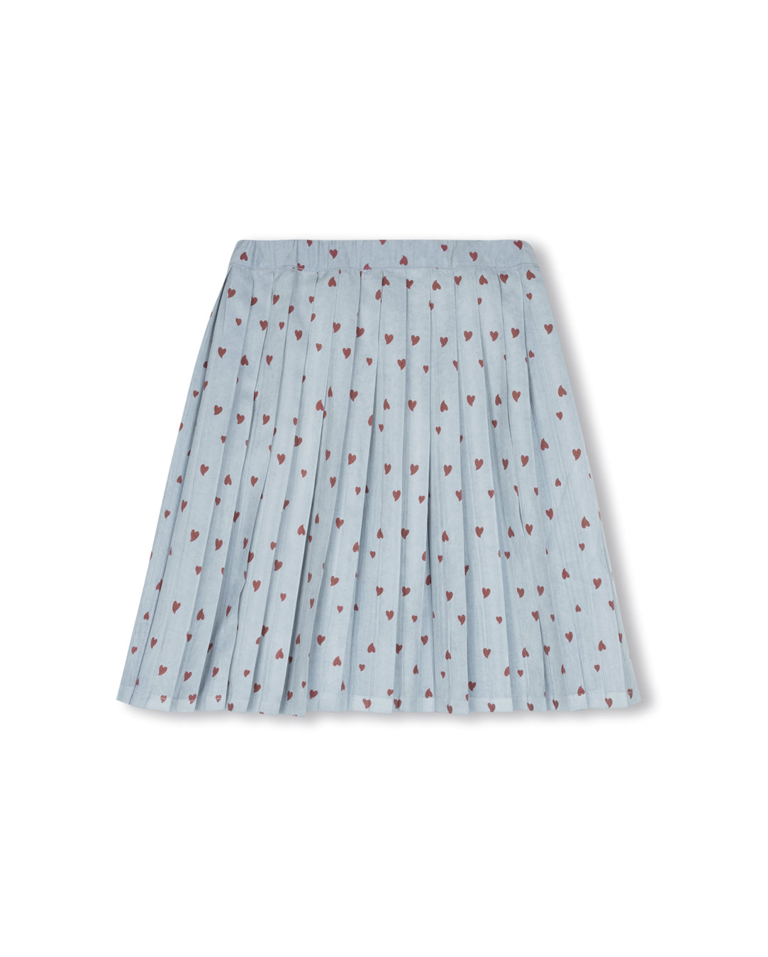 Britta Cupro Heart Printed Skirt C-21856