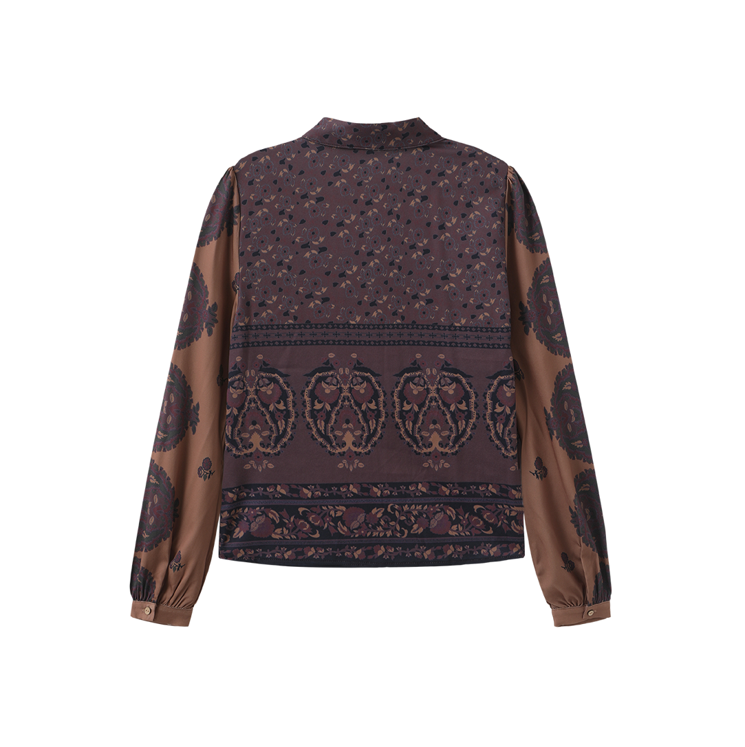 Russel Silk Patterned Blouse
