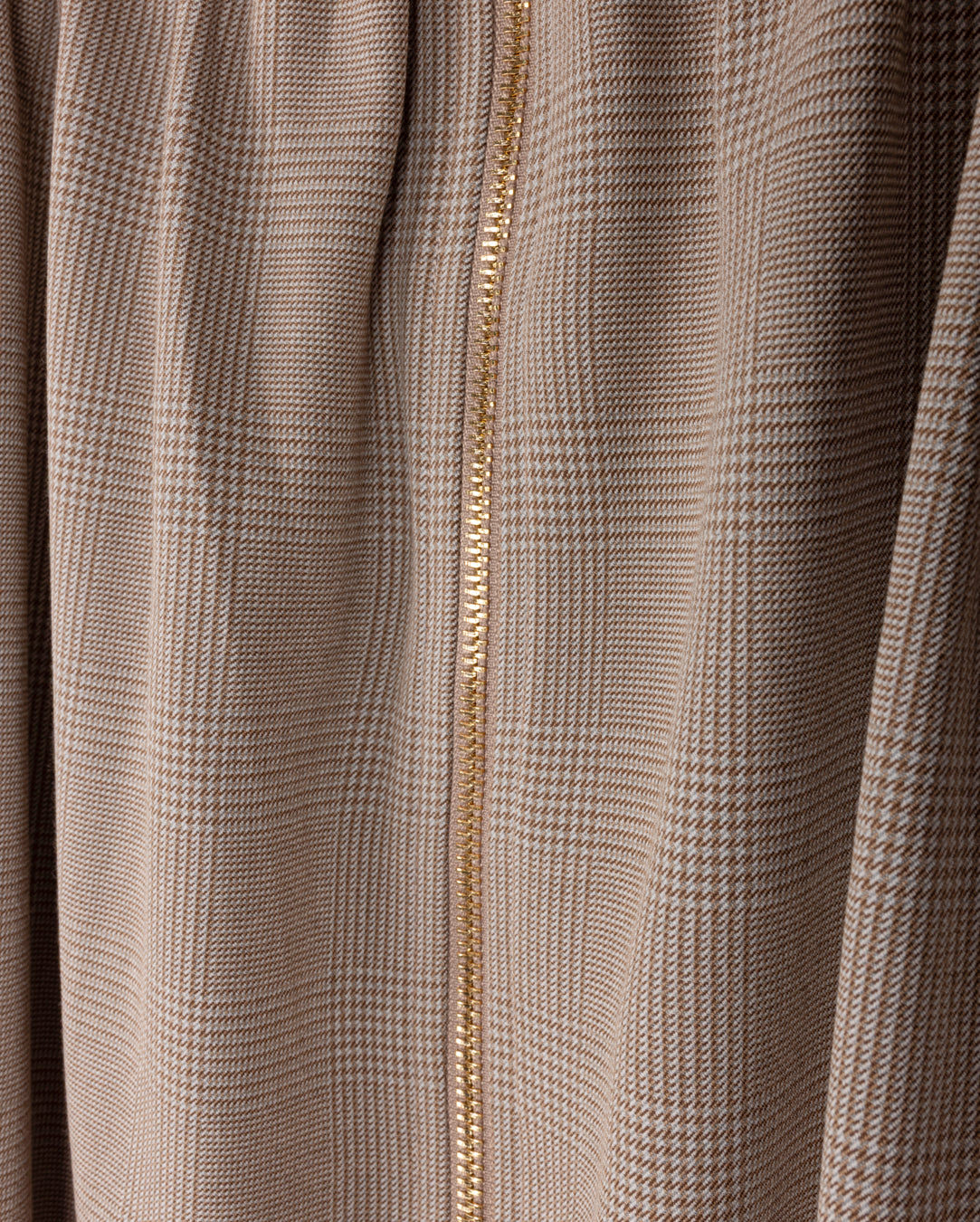 Cupro Zipper Pocket Skirt