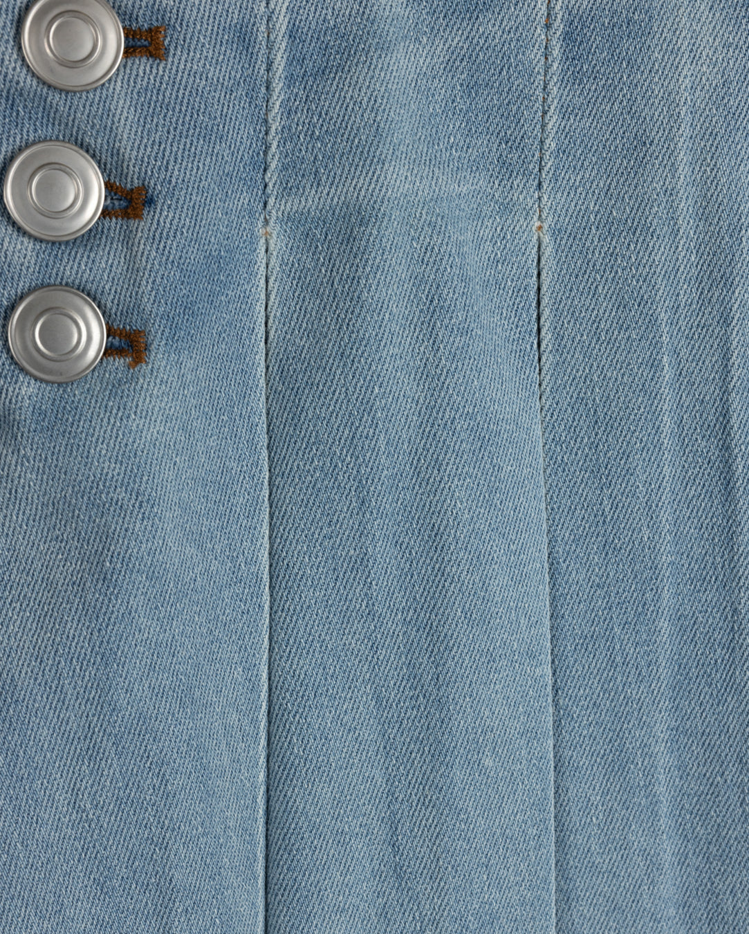 Grace Pleated Stretch Denim Skirt - Junees