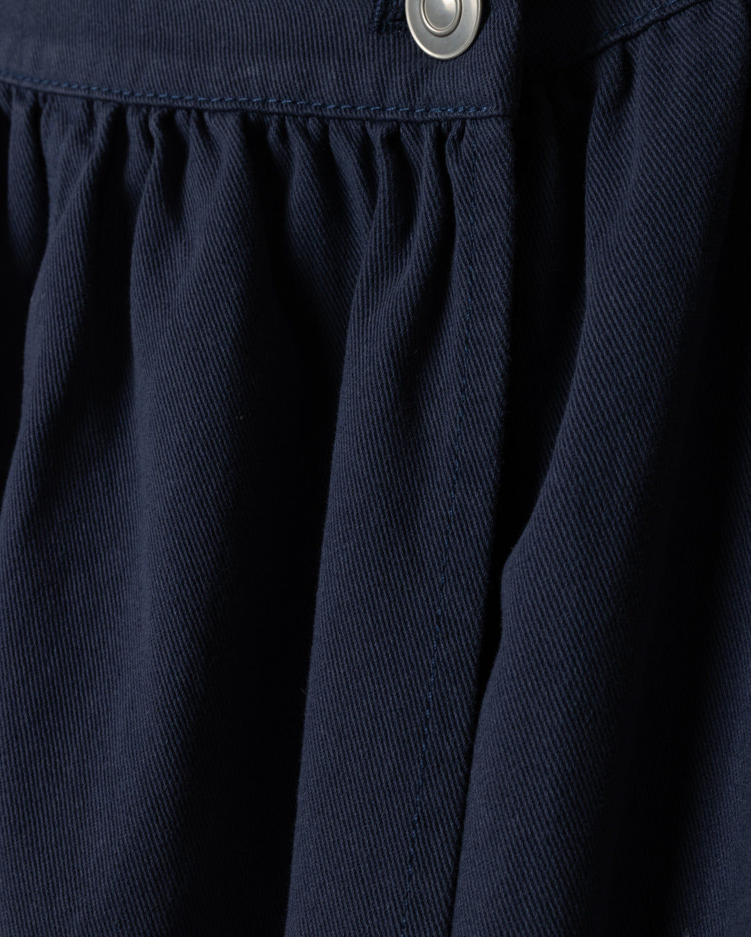 Wrap Pocket Denim Maxi Skirt