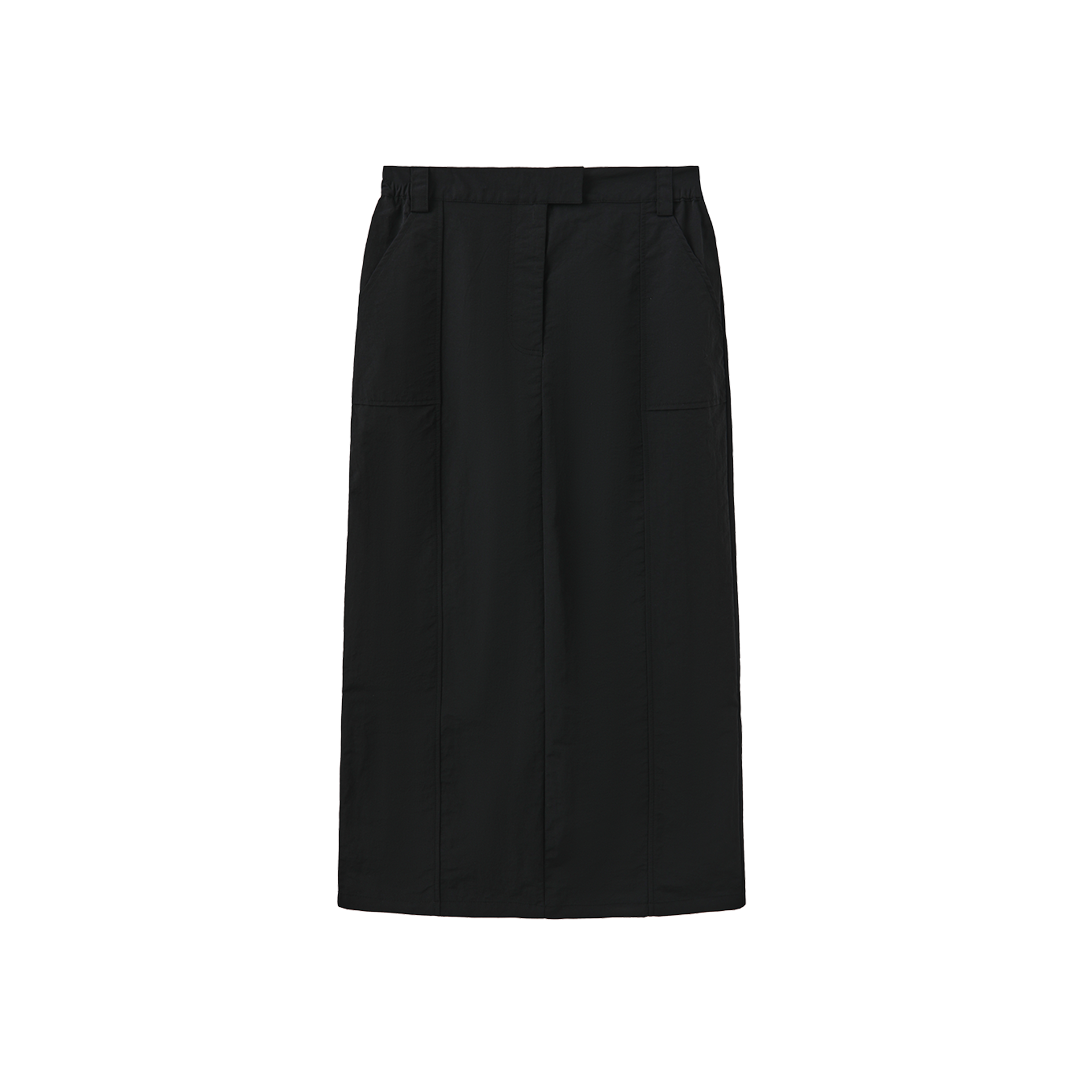 Vail Raincoat Midi Skirt