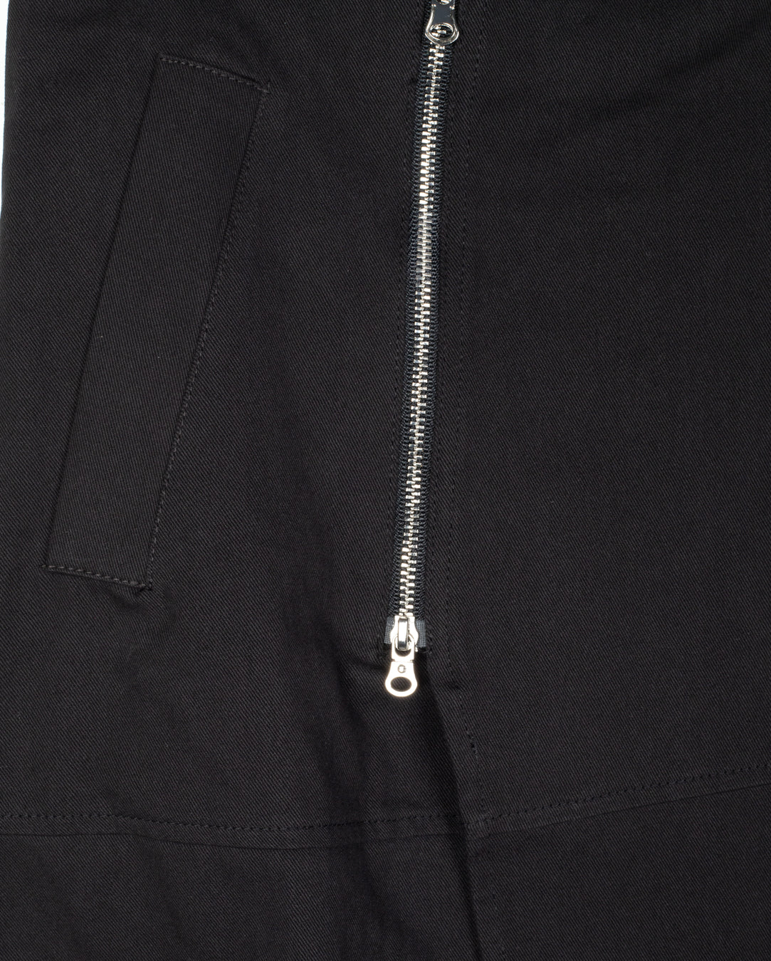 Denim Zipper Maxi Skirt - Junees