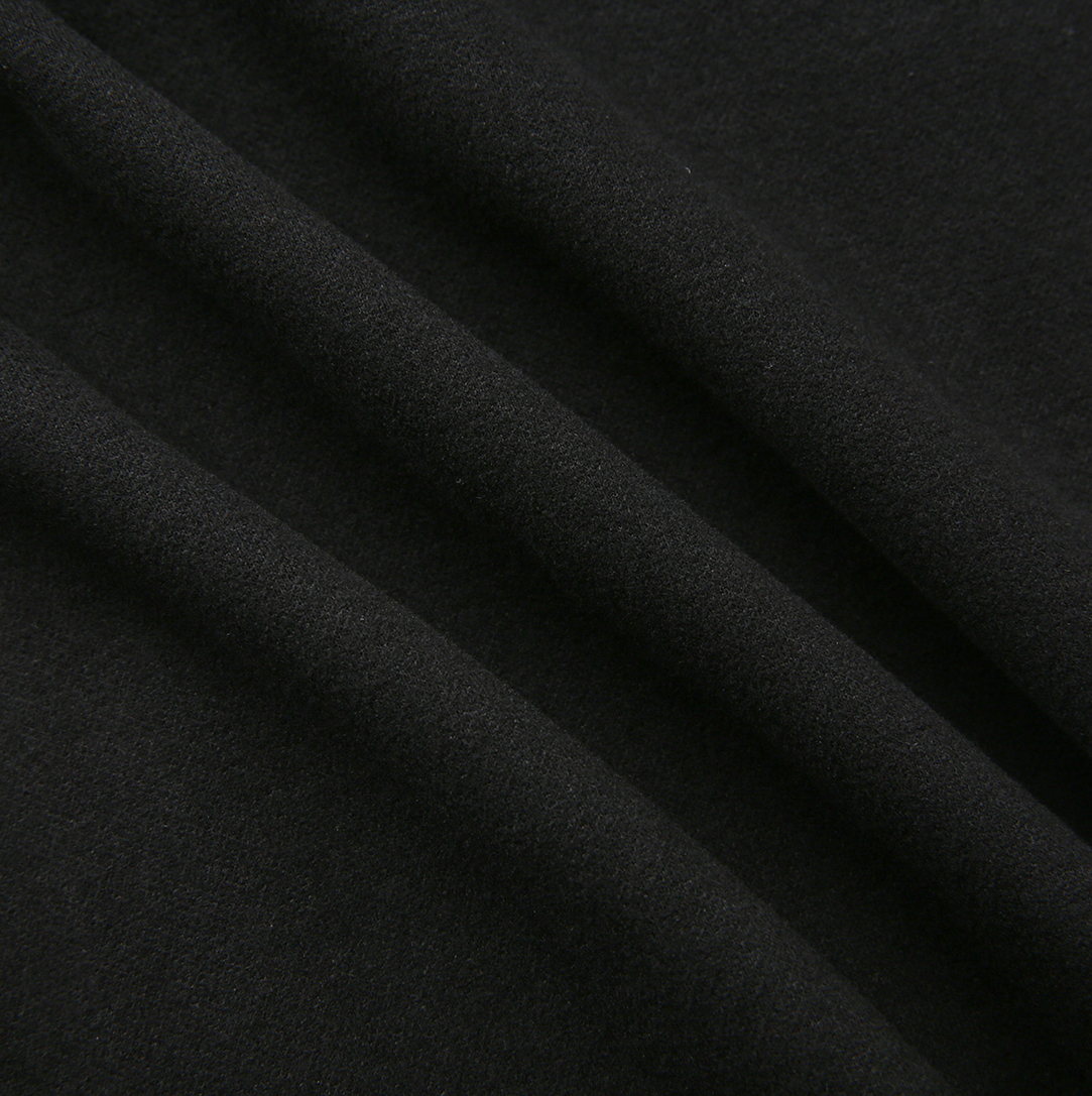 Crepe Pleated Buckle Skirt