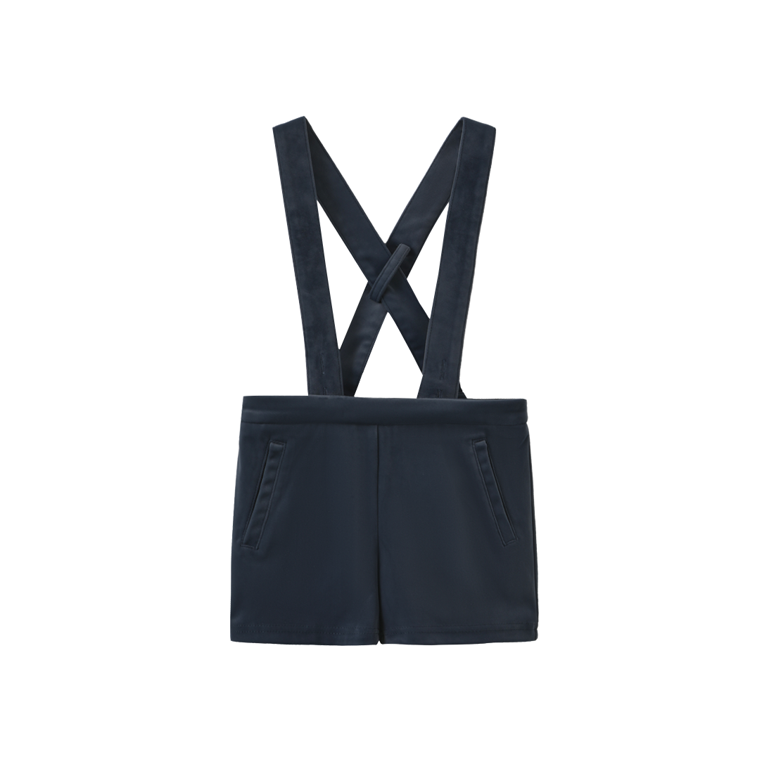 Briar Velvet Suspender Shorts