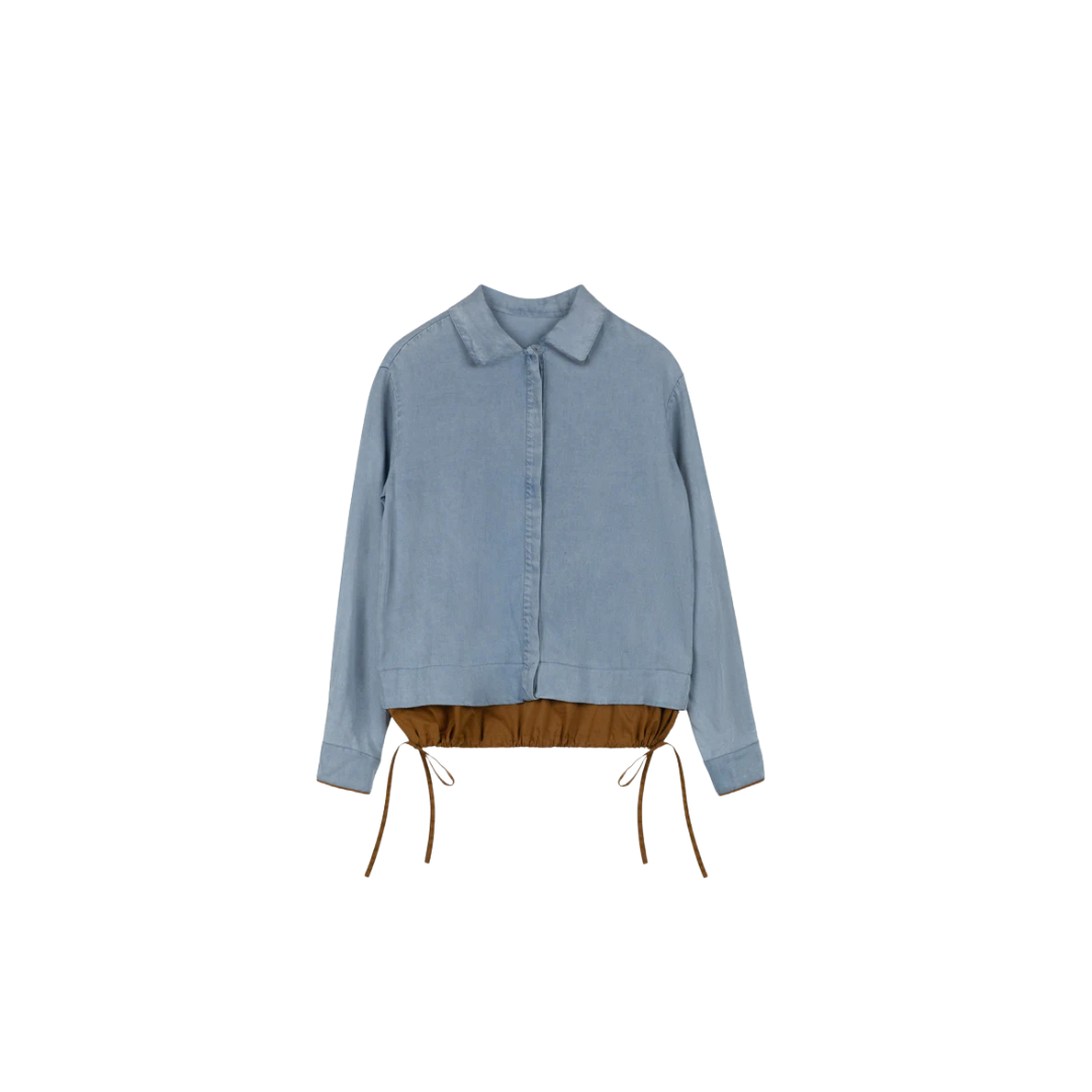 Chambray Parachute Button Down