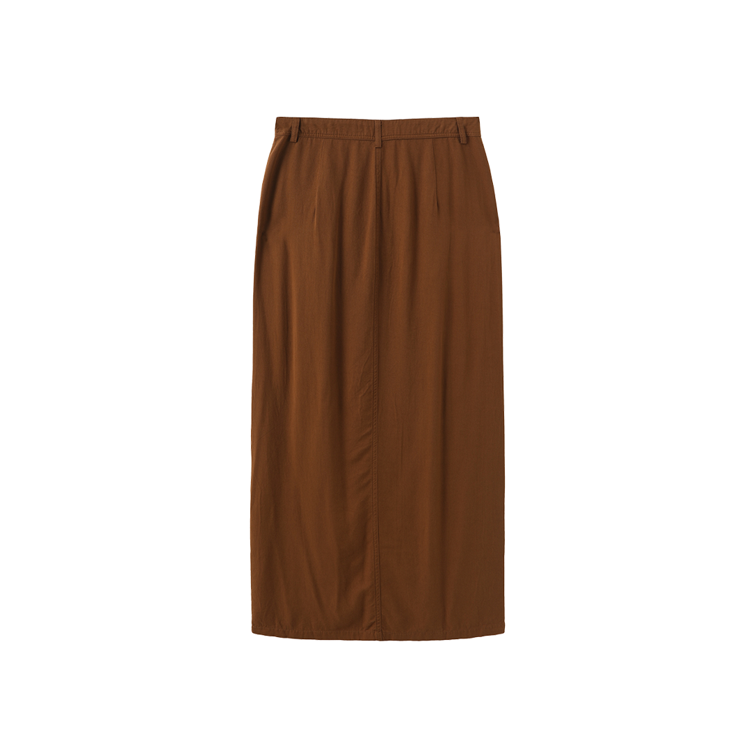 Straight Fly Front Skirt