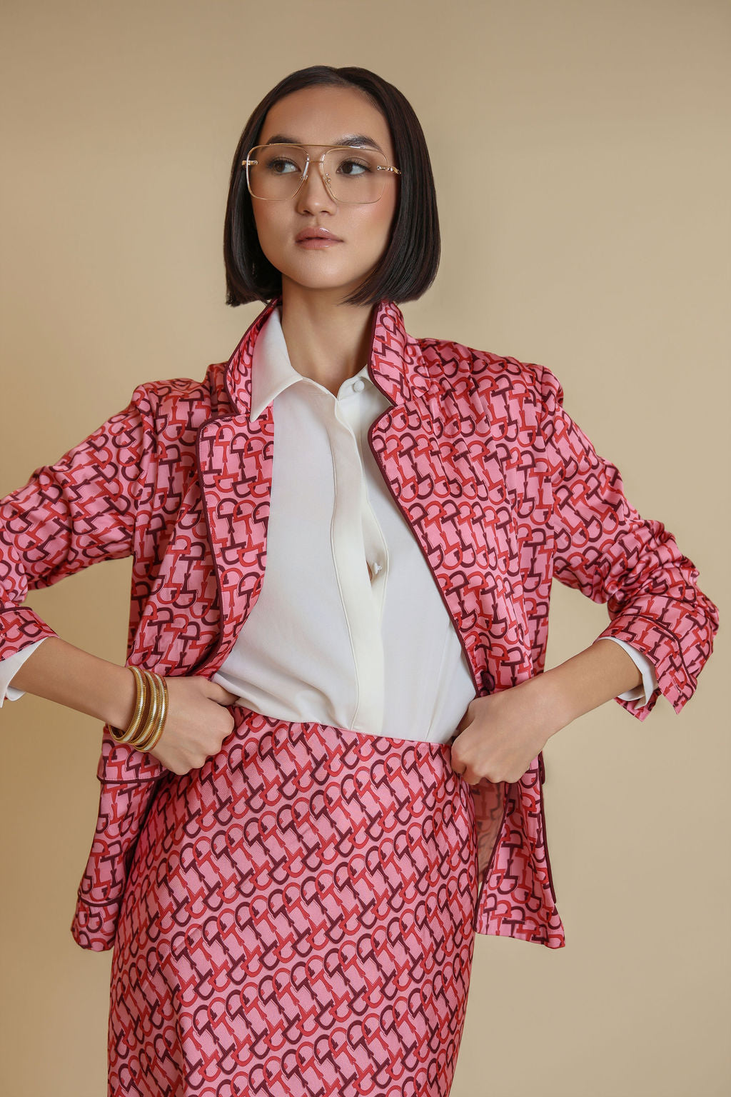 Balm Silk Draw String Skirt