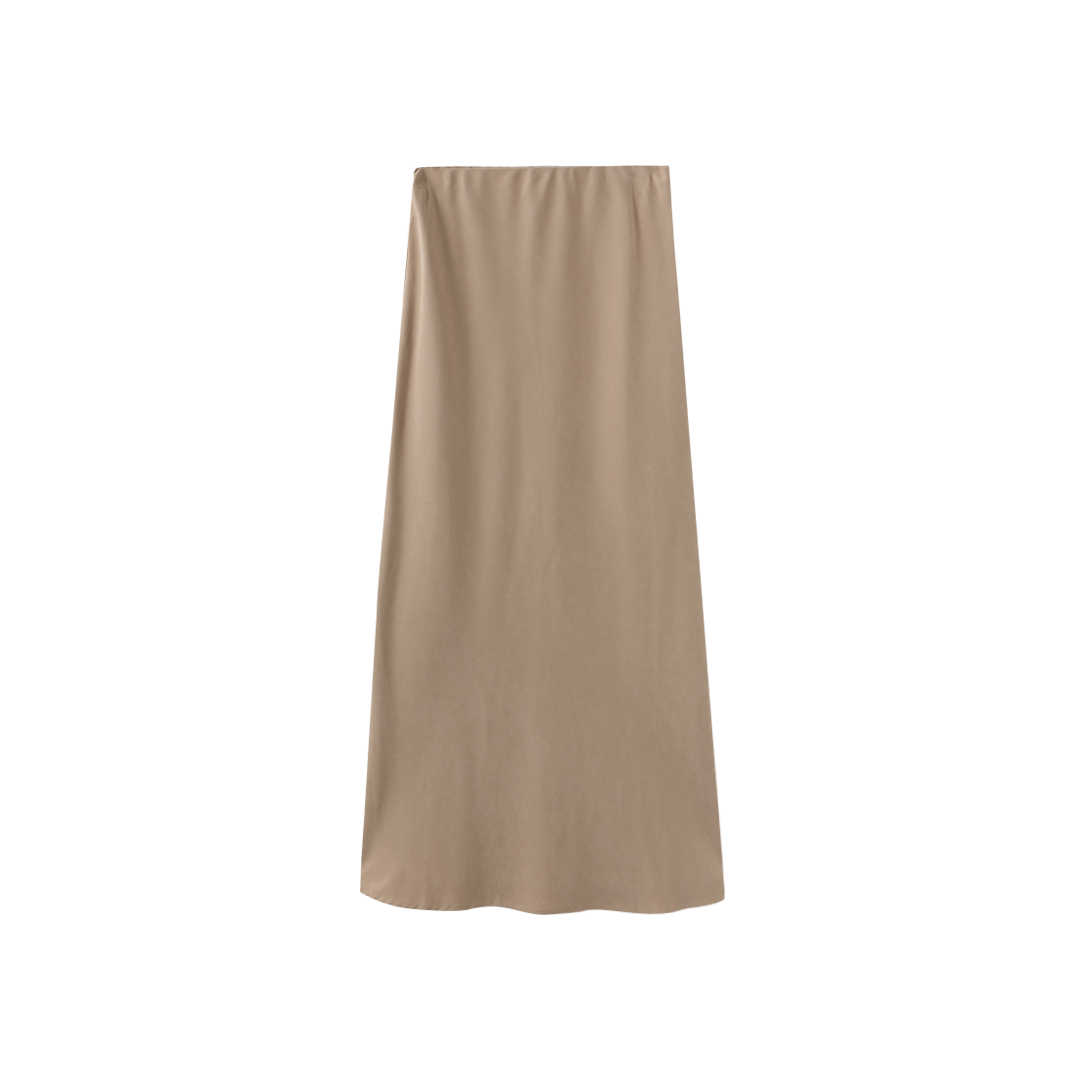 Tiramisu Cupro Skirt