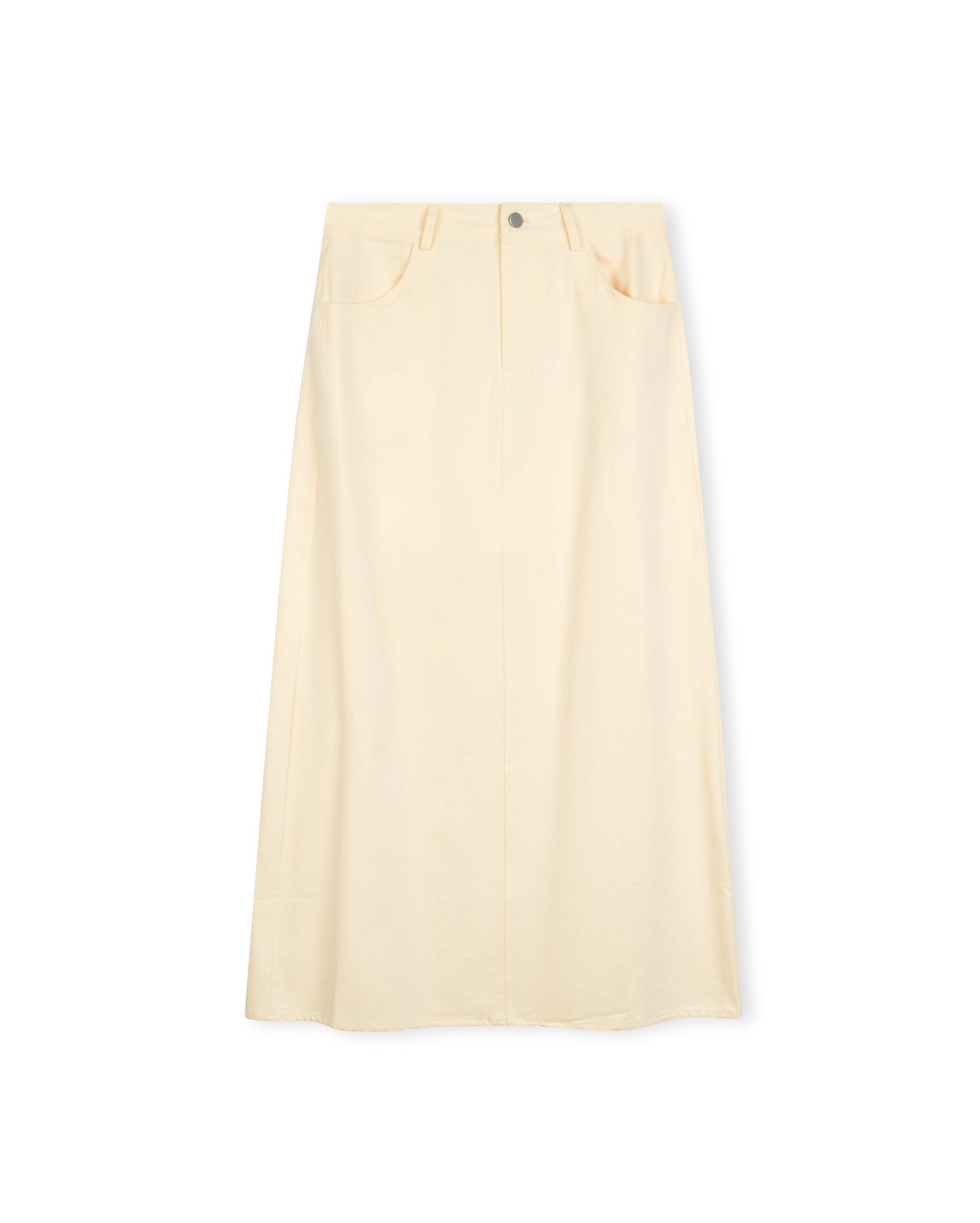 Denim Straight Fly Front Skirt - Junees