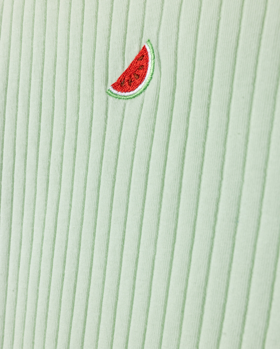 Philip Striped Hem Ribbed Tee