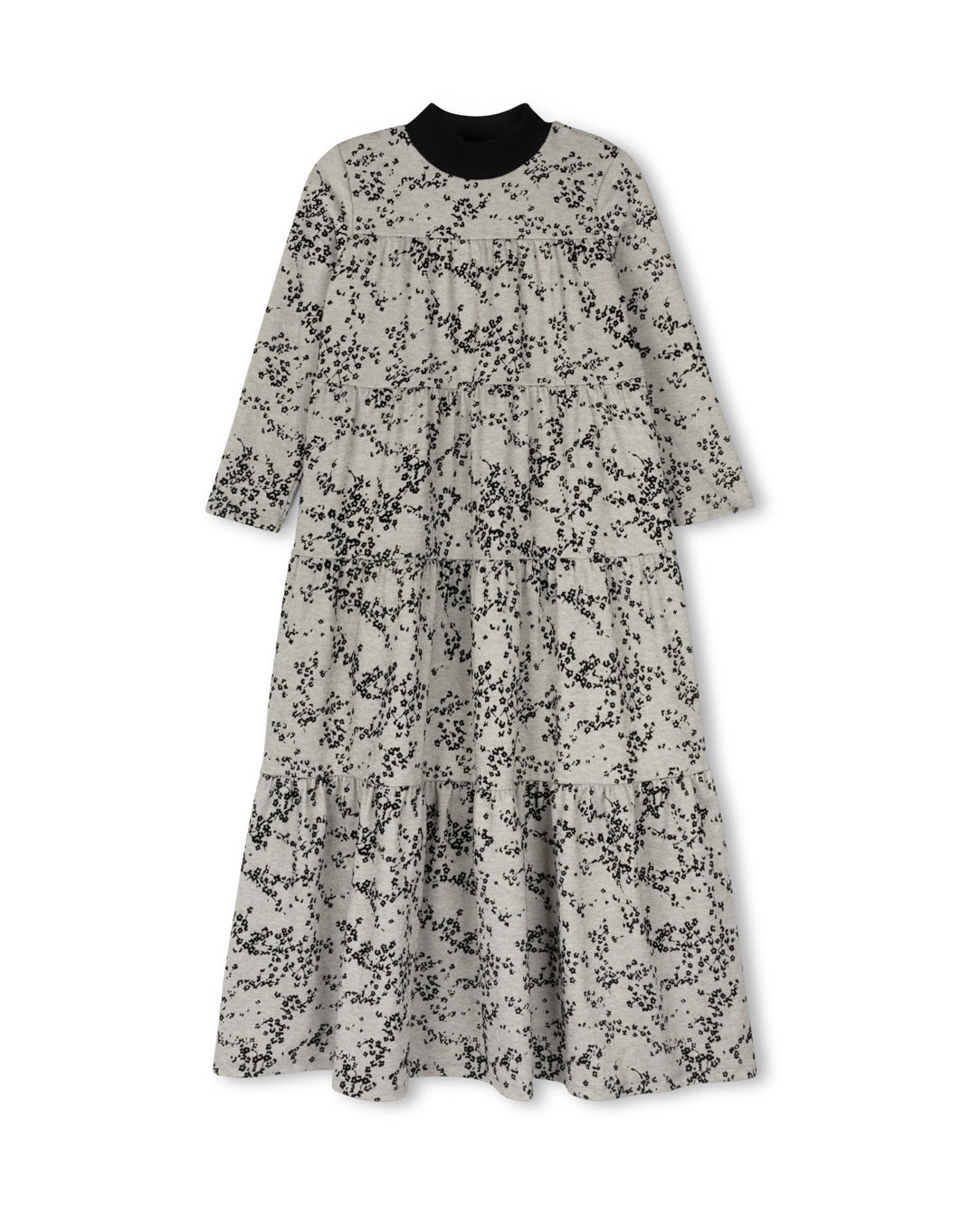 Velvet Floral Tiered Robe