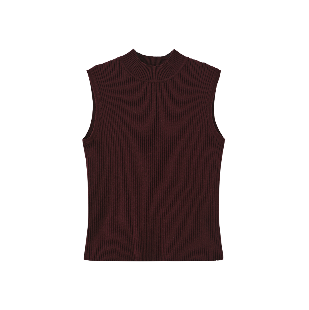 Thick Ribbed Knit Tank