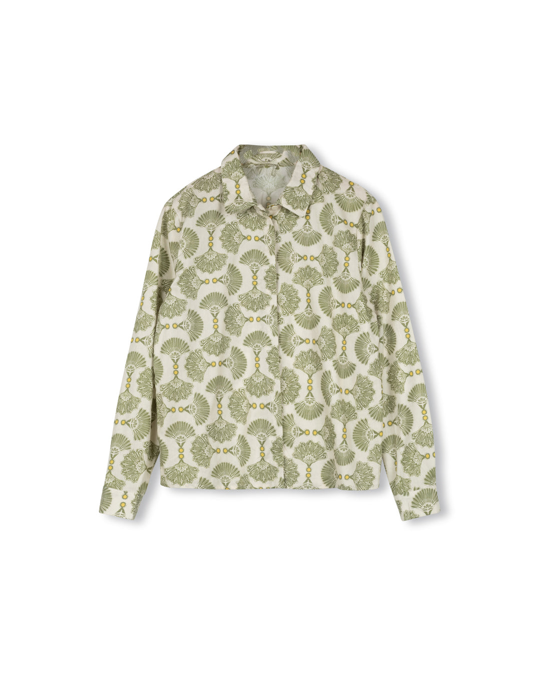 Geometric Print Blouse